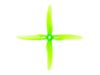 Gemfan Hurricane 51455-4 5-Inch Quad-Blade Prop - Color Green