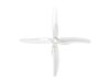 Gemfan Hurricane 51455-4 5-Inch Quad-Blade Prop - Color Clear