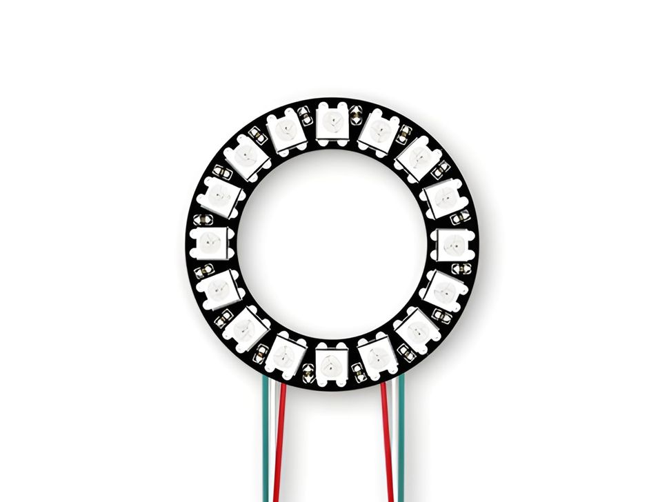 16x WS2812B 5050 RGB LED Ring