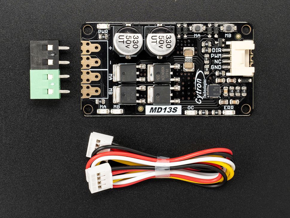 Cytron MD13S Motor Driver with Terminal Block and Grove Wire