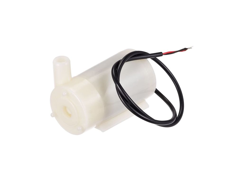 Mini Horizontal Submersible Pump White Wired