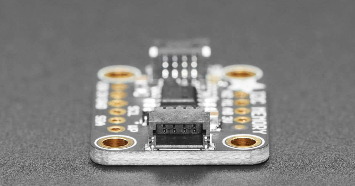 Adafruit 24LC32 I2C EEPROM Breakout - 32Kbit 4KB - STEMMA QT ...