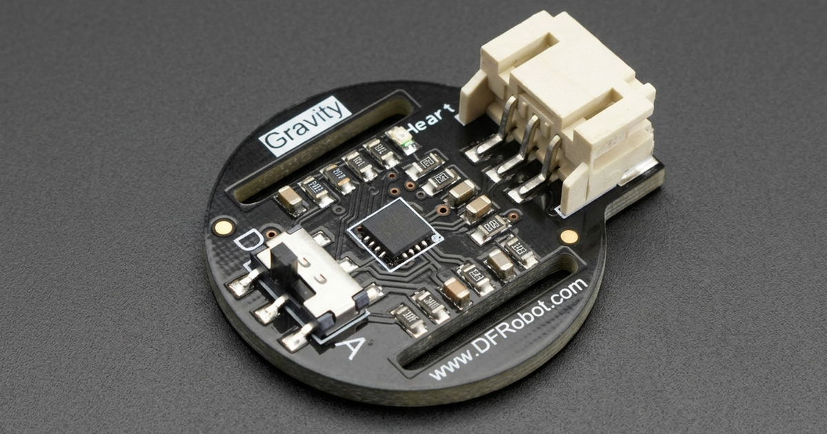 Gravity PPG Heart Rate Monitor Sensor for Arduino & Raspberry Pi ...