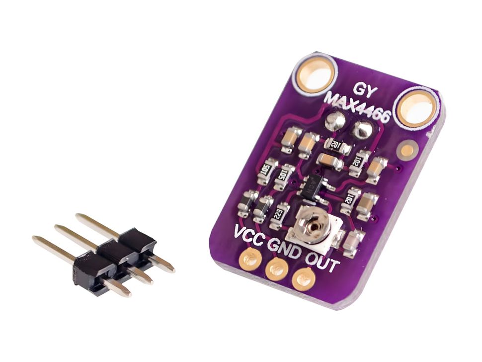 MAX4466 Electret Microphone Amplifier Bottom