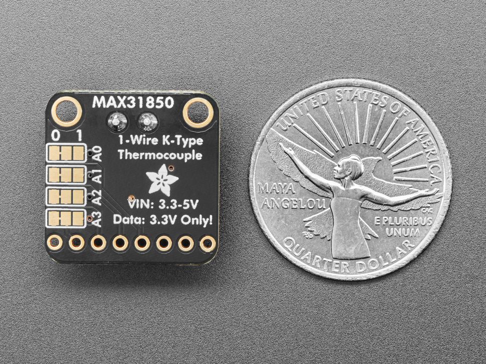 Image for Adafruit MAX31850K 1-Wire Thermocouple Amplifier Breakout