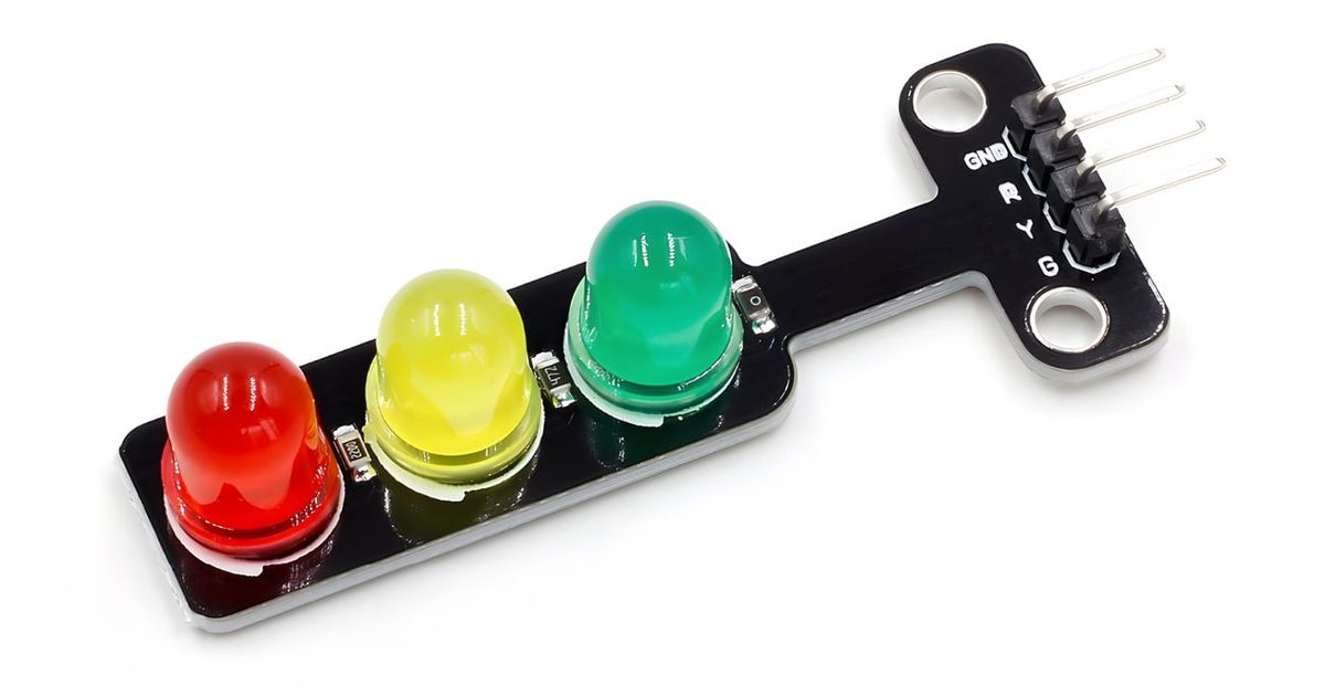 5mm LED Traffic Signal Light Indicator Module | Thingbits Electronics