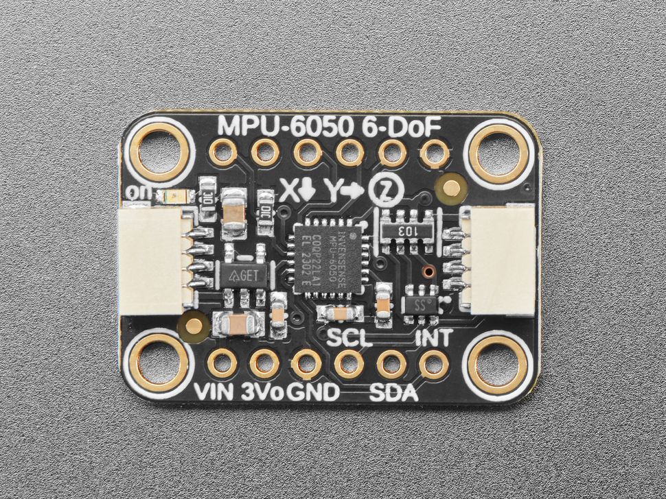 Image for Adafruit MPU-6050 6-DoF Accelerometer Gyro Sensor - STEMMA QT/ Qwiic