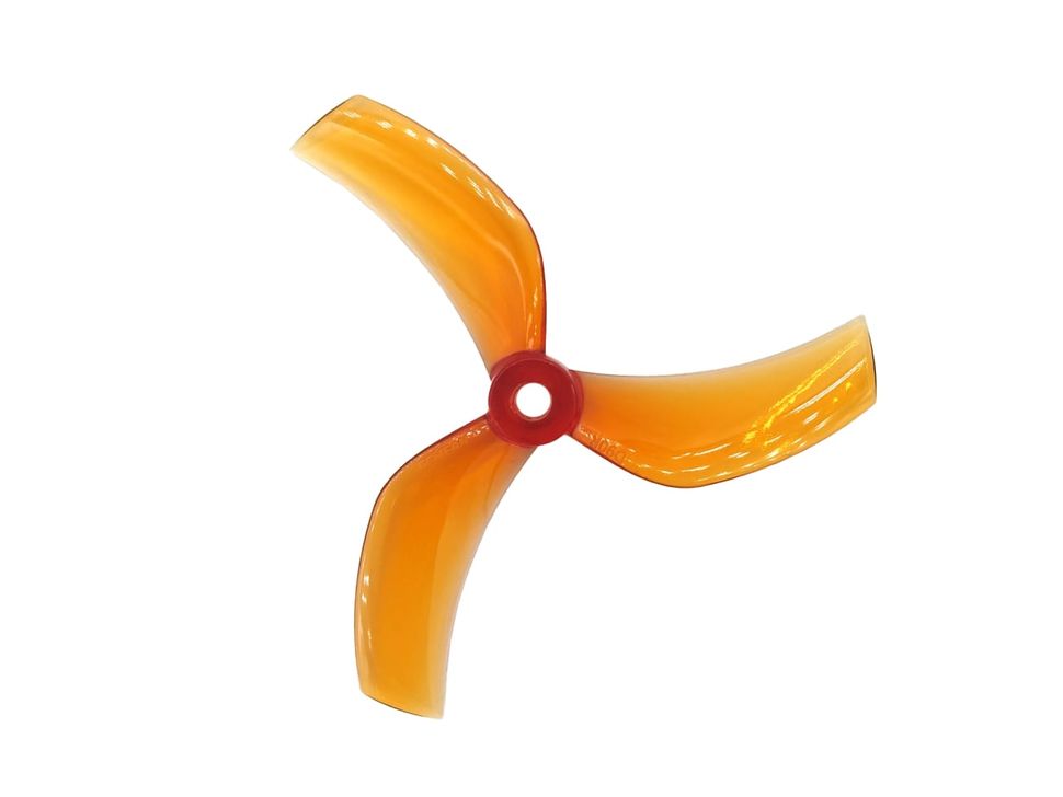 Gemfan D90-3 3.5 Inch Tri-Blade Cinewhoop Prop - Color Whisky