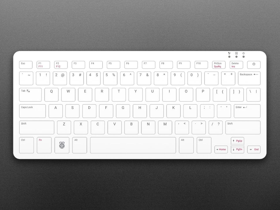Raspberry Pi 500 US keyboard