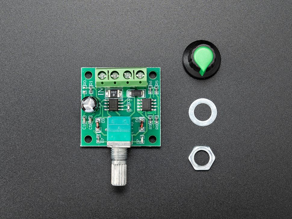 DC Motor PWM Speed Controller
