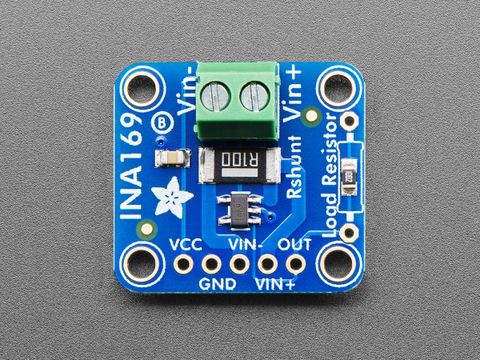 Adafruit INA169 Analog DC Current Sensor Breakout - 60V 5A Max