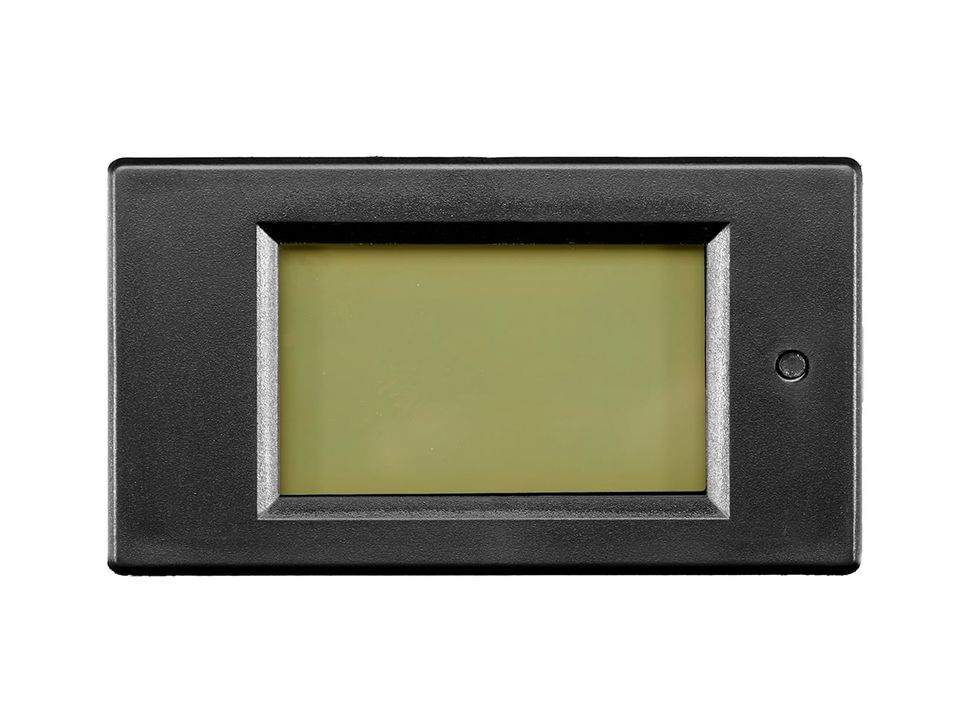 Peacefair 20A DC Digital Panel Mount Volt, Current and Power Meter Display