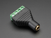 3.5mm 4-Pole Audio Jack Terminal Block