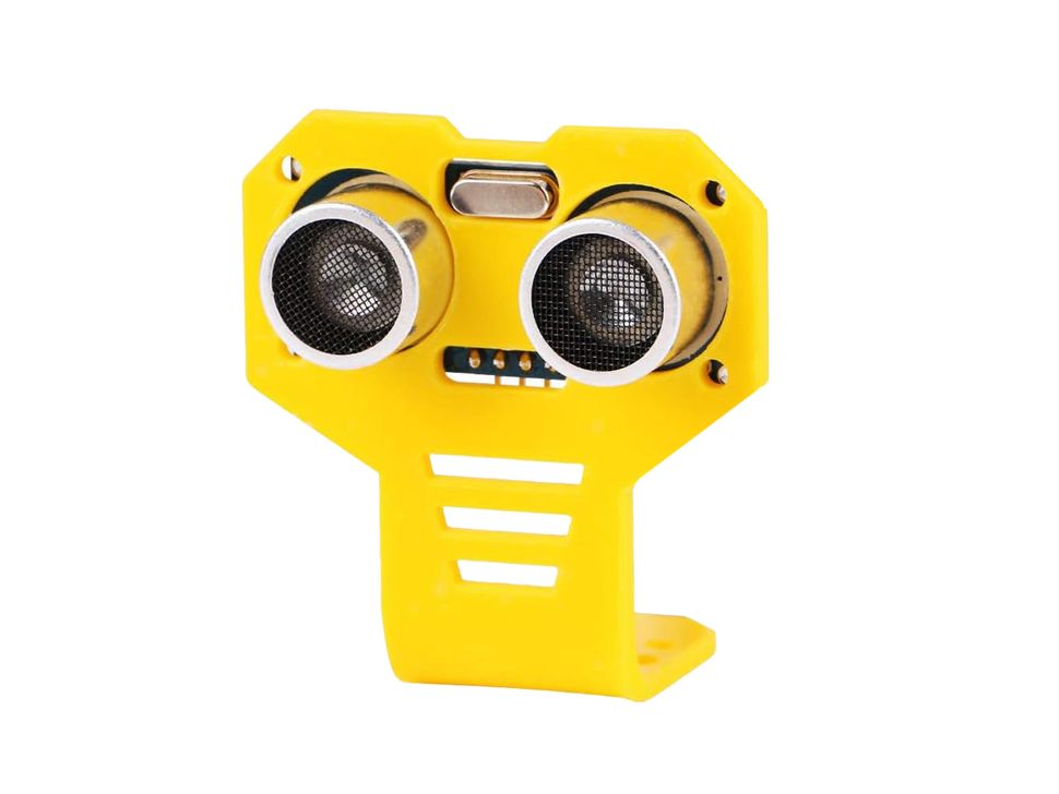 HC-SR04 Sensor Fixed Mounting Bracket Yellow