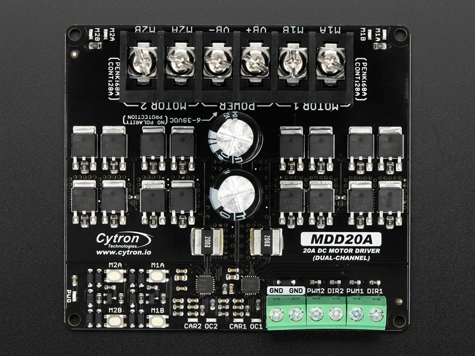 Cytron MDD20A Dual Channel 20A DC Motor Driver