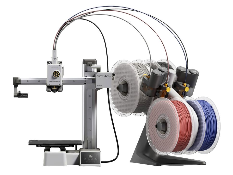 Bambu Lab A1 mini Combo 3D Printer - AMS lite with Reels