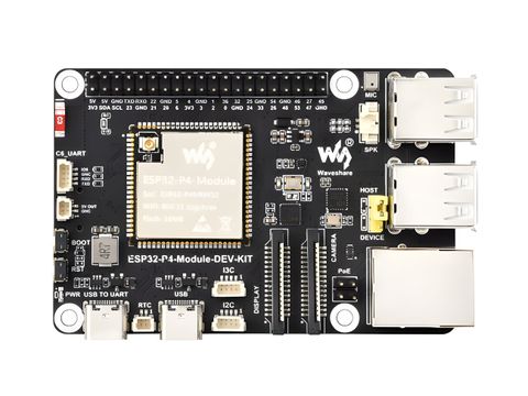 ESP32-P4-Module Development Board with WiFi 6 & Bluetooth 5DEV-KIT-ADEV-KIT-BBasic KitView image 1