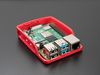 Raspberry PI 4 Official Case Red and White Open