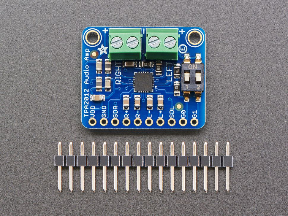 Image for Adafruit TPA2012 Stereo 2.1W Class D Audio Amplifier Breakout