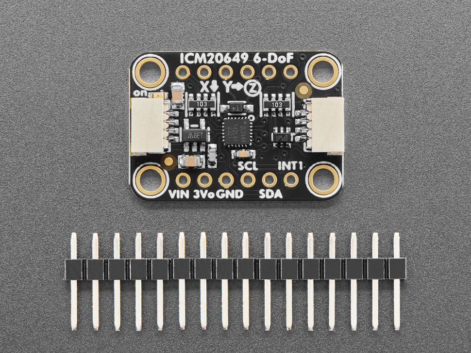 Image for Adafruit ICM-20649 Wide-Range 6-DoF IMU ±30g ±4000dps - STEMMA QT/Qwiic