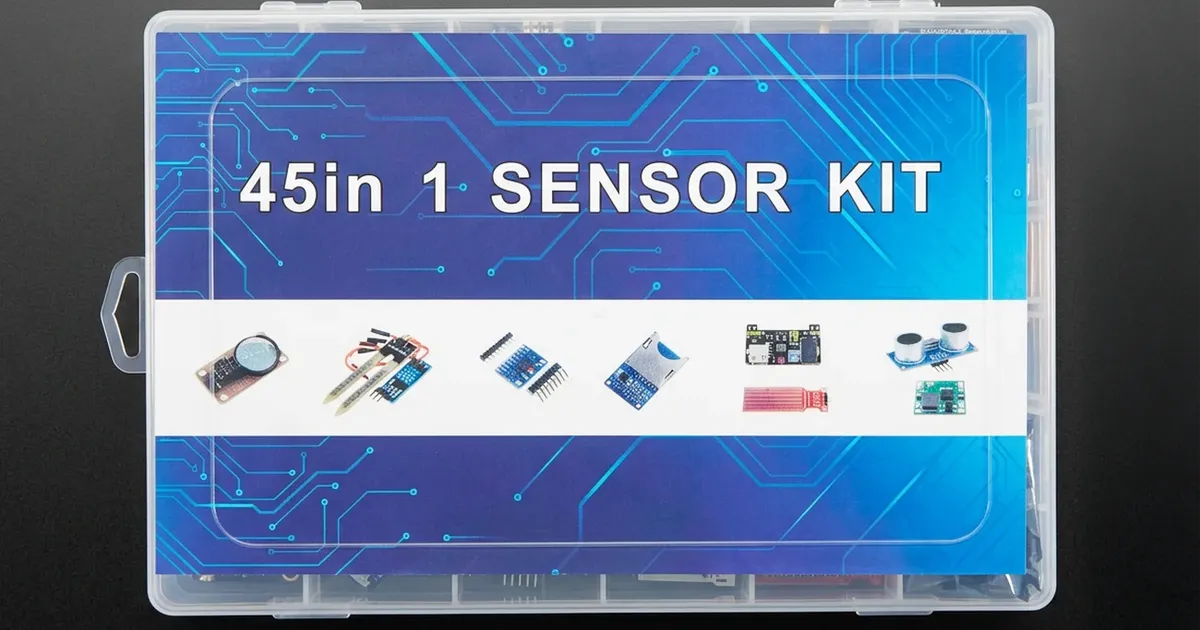 45 in 1 Sensor Module Kit for Arduino & Raspberry Pi | Thingbits ...