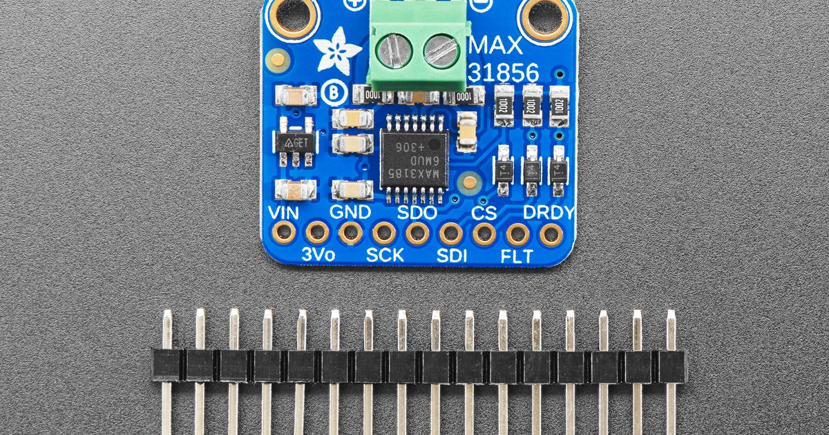 Adafruit MAX31856 Universal Thermocouple Amplifier Breakout | Thingbits ...