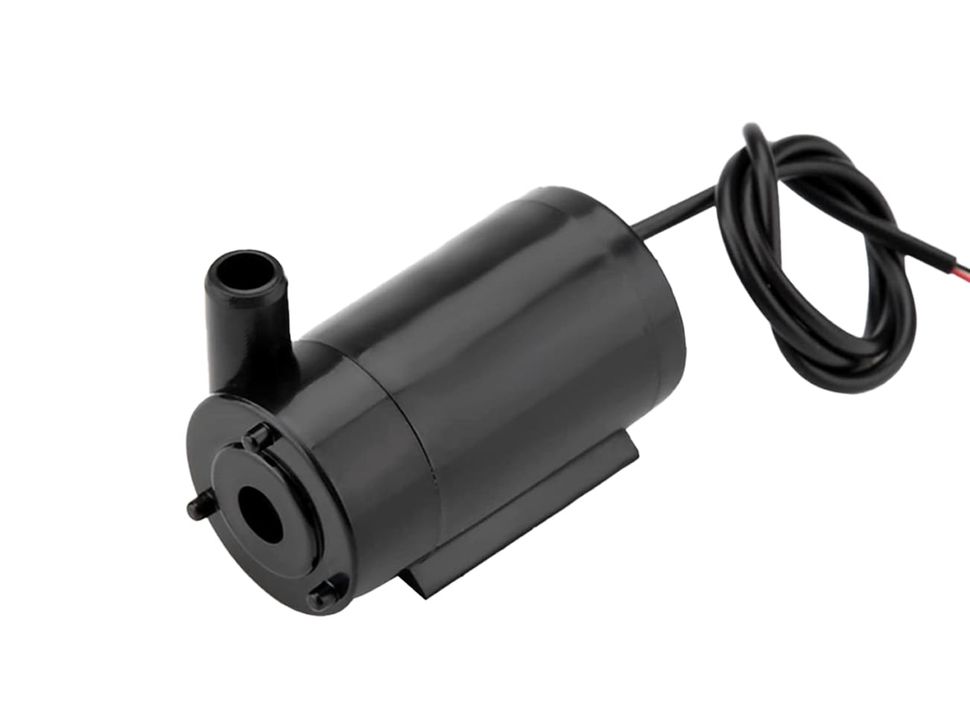 Mini Horizontal Submersible Pump Black Wired