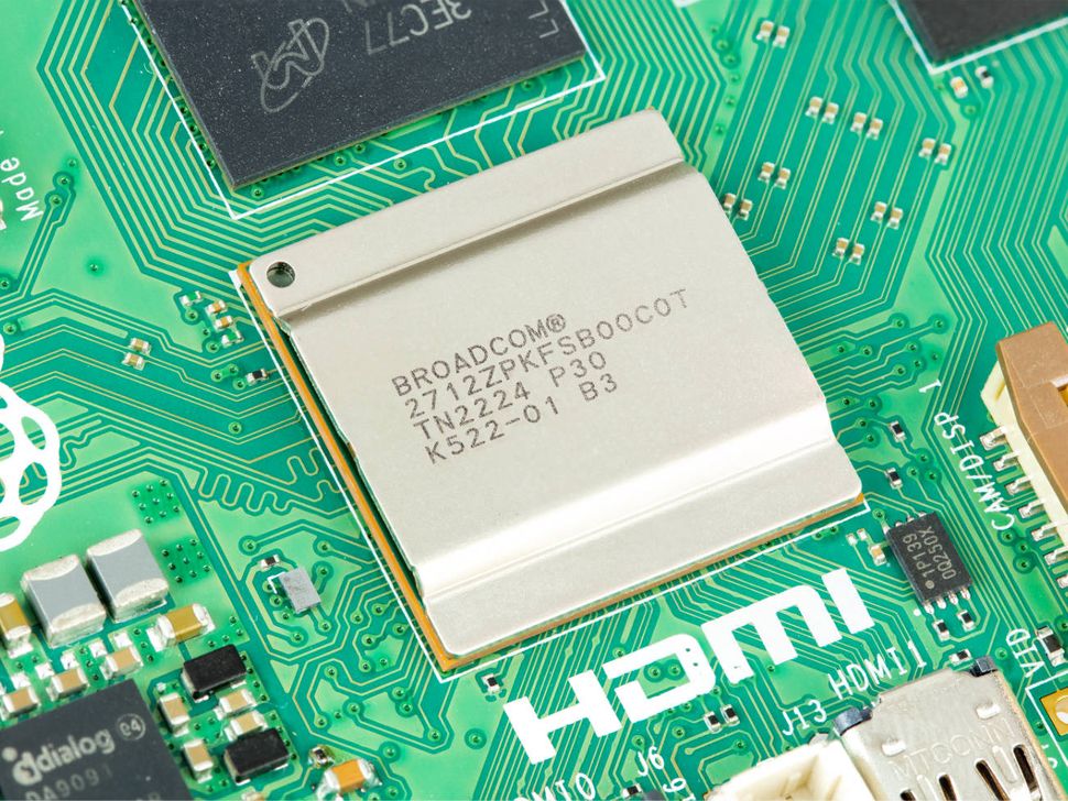 Raspberry Pi 5 Broadcom BCM2712 Processor