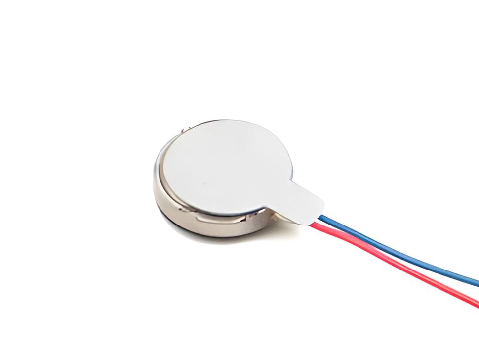 Bottom Side of 1020 Flat Vibrating Mini Motor Disc