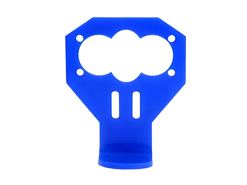 HC-SR04 Sensor Fixed Mounting Bracket Blue