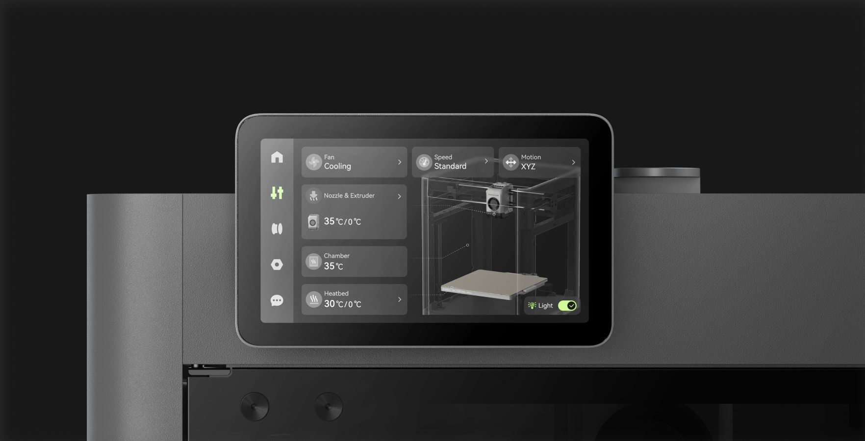 5-inch Refreshed Touchscreen