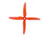 Gemfan Hurricane 51455-4 5-Inch Quad-Blade Prop Color Red