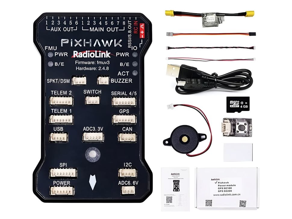 RadioLink PIXHAWK 2.4.8 Flight Controller with Accessories
