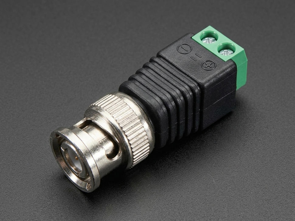 BNC Male Plug with Terminal Block