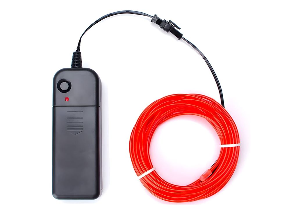 Red Electroluminescent EL Wire - 3m