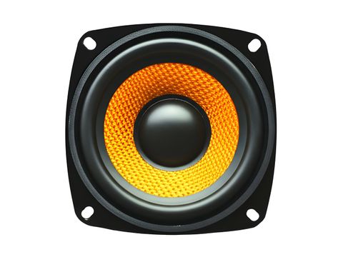 15W 4Ω 4-Inch Full Range Audio Speaker with Rubber & Knit Cone