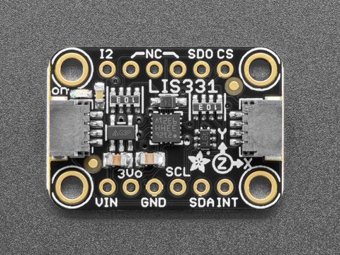 Adafruit LIS331 Wide-Range ±24g Triple-Axis Accelerometer - STEMMA QT/Qwiic