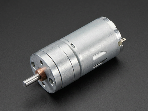 12V 620 RPM Brushed DC Geared Motor - GA25 Medium Power