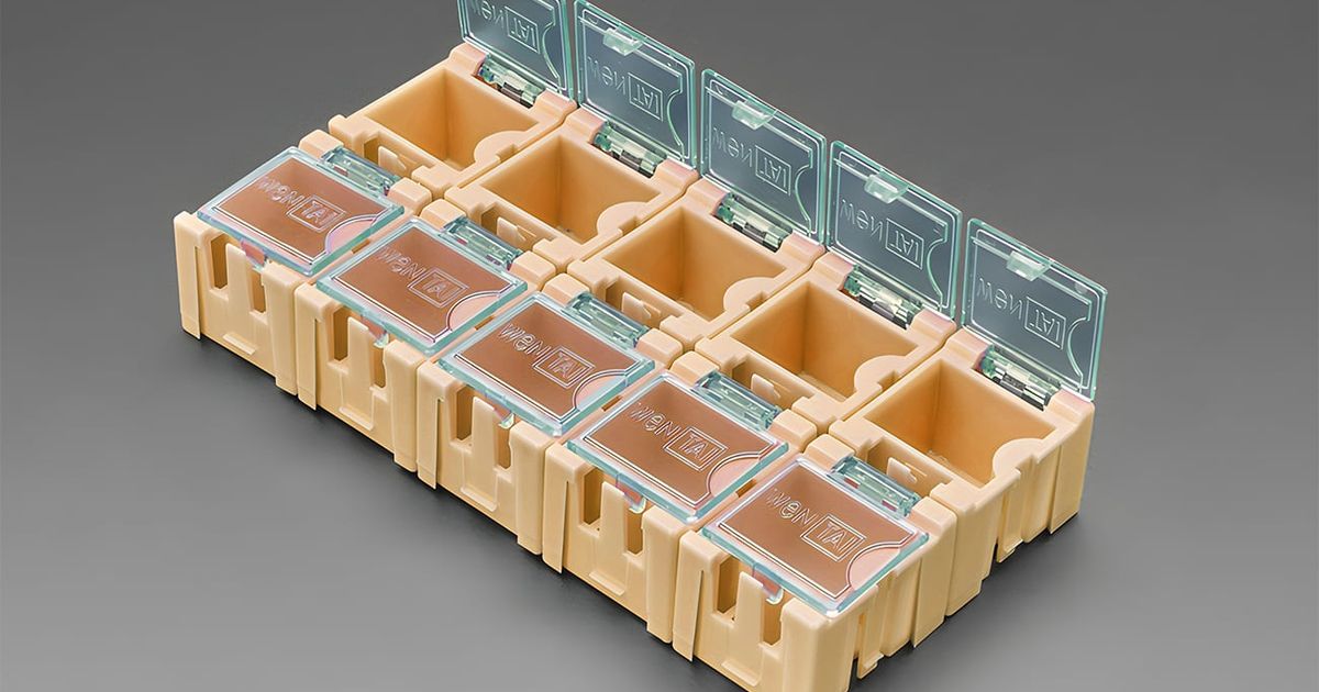 Tiny Modular Snap Boxes for Components Storage - Pack of 10 | Thingbits ...