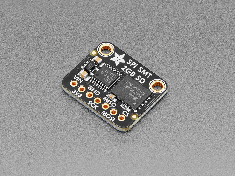 Image for Adafruit XTSD SPI Flash SD Card - 2GB