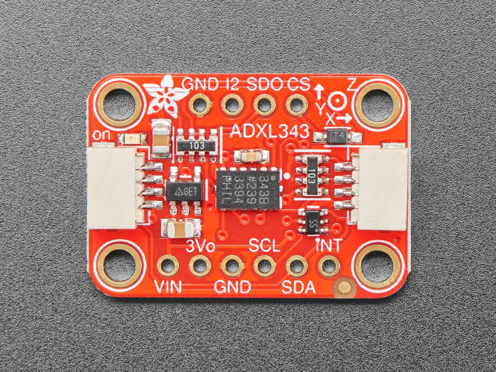 Image for Adafruit ADXL343 Triple-Axis Accelerometer ±16g I2C/SPI - STEMMA QT/Qwiic