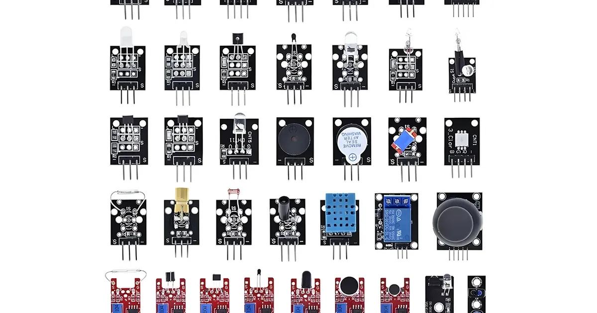 37 in 1 Sensor Module Kit for Arduino & Raspberry Pi | Thingbits ...