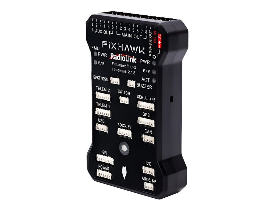 Side View of PIXHAWK 2.4.8 Flight Controller