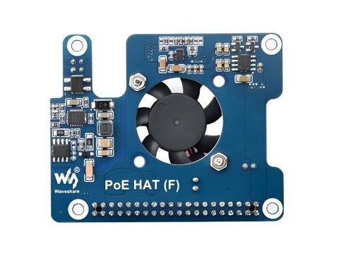 PoE Power Over Ethernet HAT (F) for Raspberry Pi 5