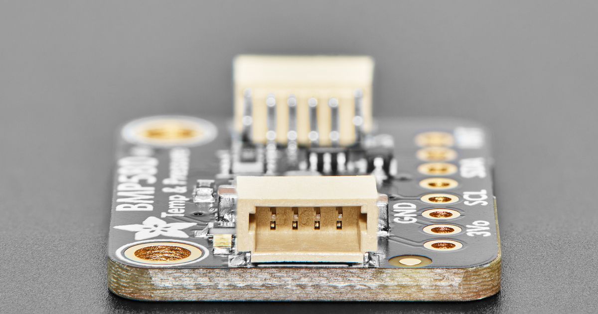 Adafruit BMP580 I2C/SPI Temp Pressure Sensor - STEMMA QT | Thingbits ...