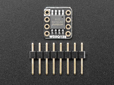 Adafruit W25Q128 QSPI Flash Breakout - 128Mbit 16MB