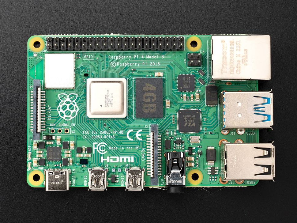 Raspberry Pi 4 Model B with 4GB RAM