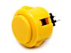 30mm Round Arcade Yellow Push Button