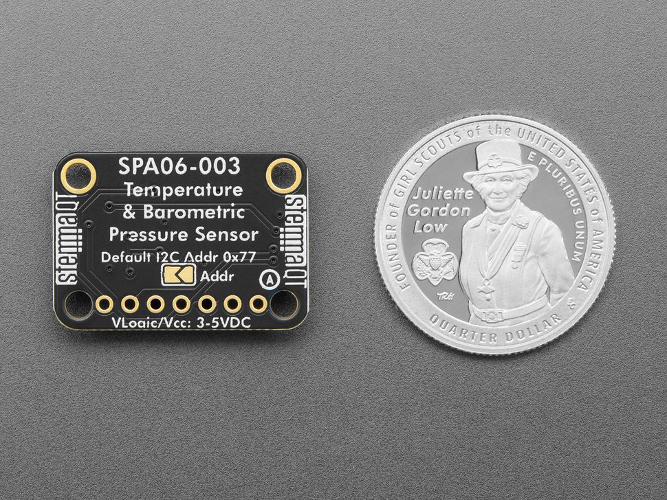 Image for Adafruit SPA06-003 Temp Pressure Sensor Breakout - STEMMA QT