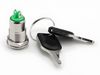 Key Lock Switch - 12mm Round Panel Mount - Image 2
